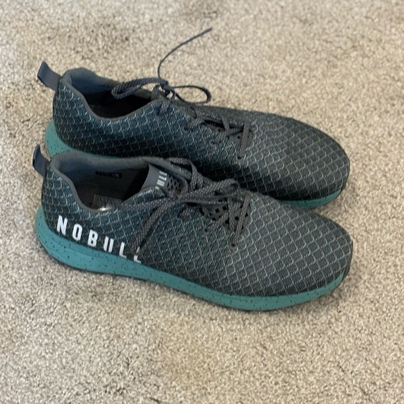 NOBULL Men's Swim Shoes - Black and Green - Picture 2 of 5